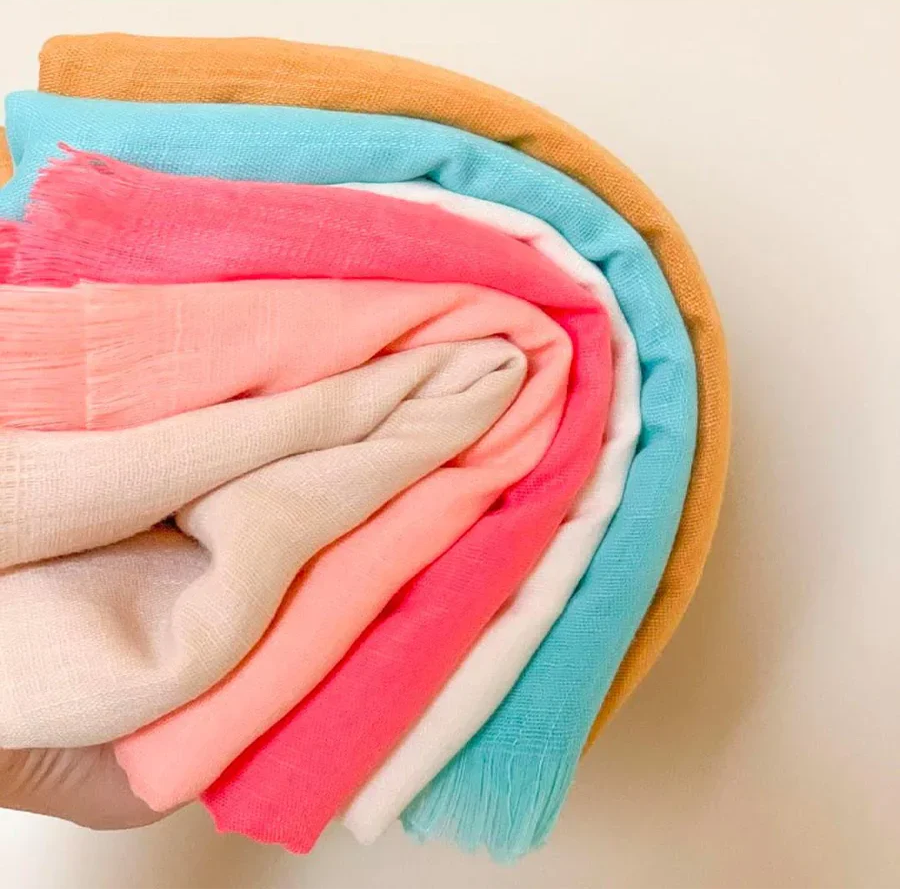 Luxury Turkish hijab bundle by Noor Ul Haya – pack of 6 elegant hijabs