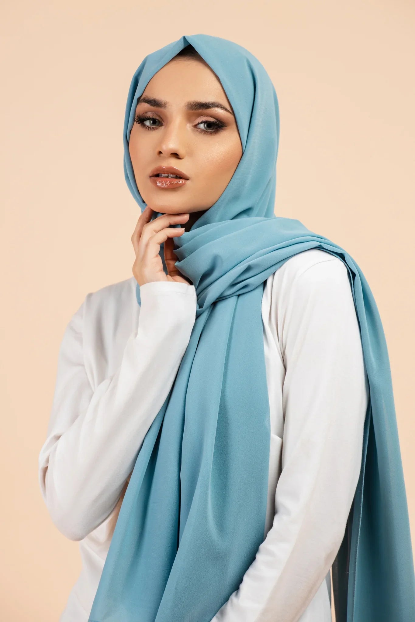 Premium Georgette - Sapphire