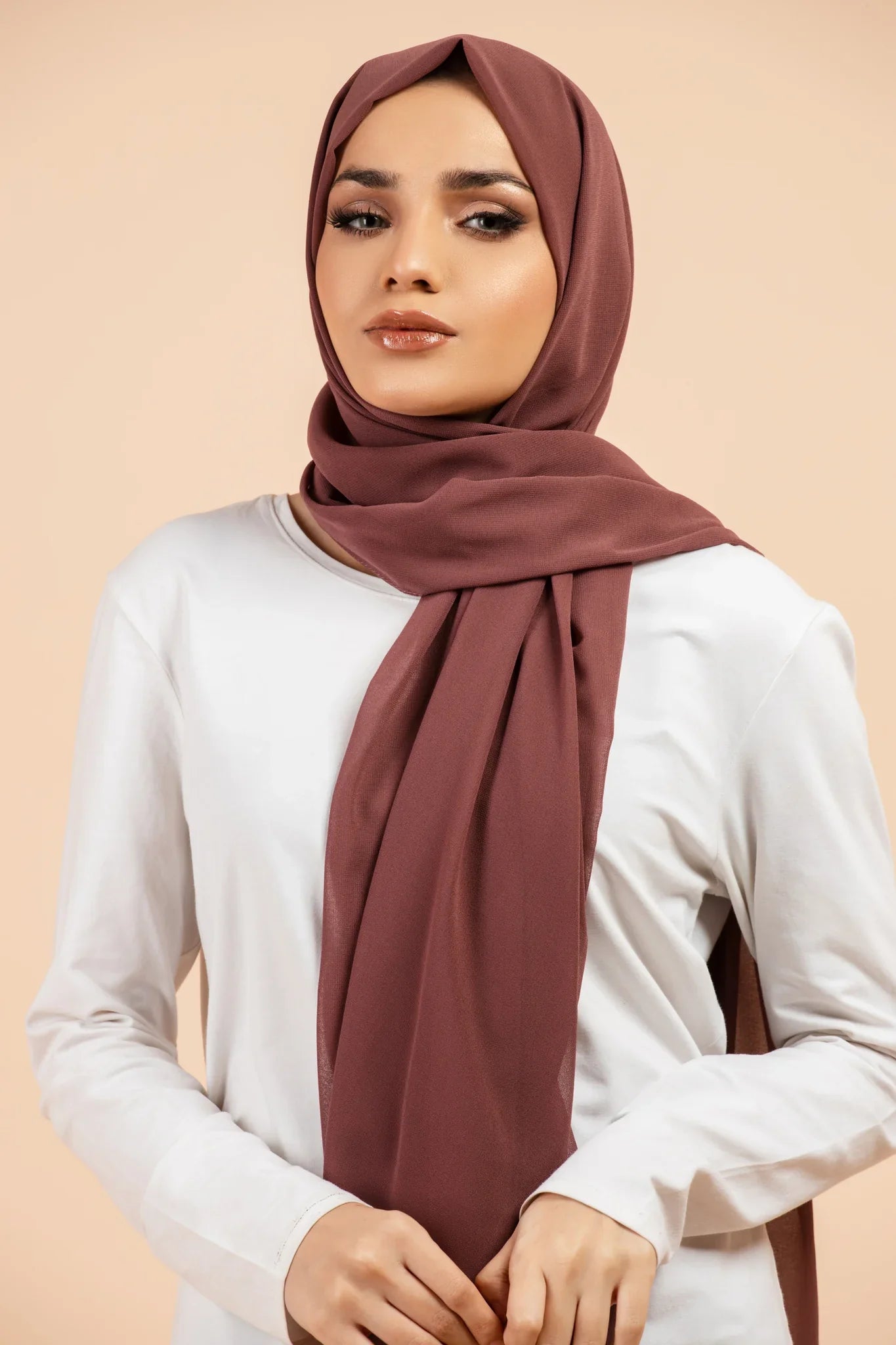 Premium Georgette - Sugarplum