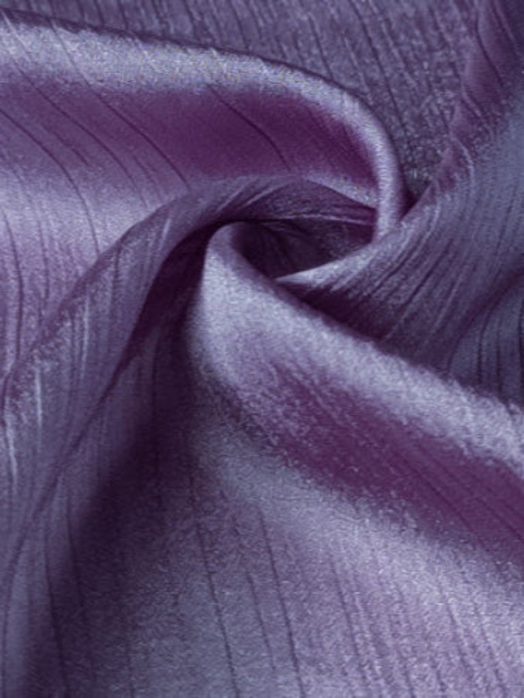 Crinkle Silk Hijab - Dusty Purple
