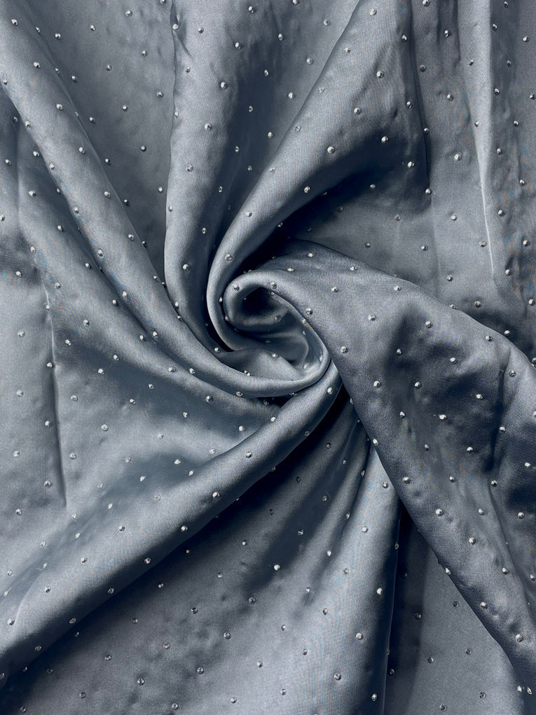 Silk Stone Hijab - Grey