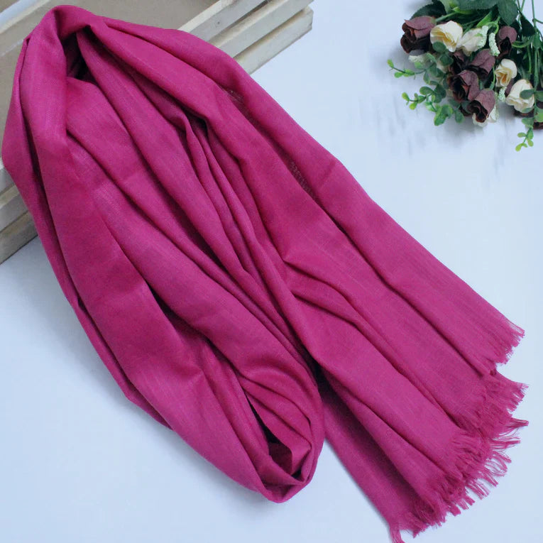Turkish Hijab XL- Fuchsia