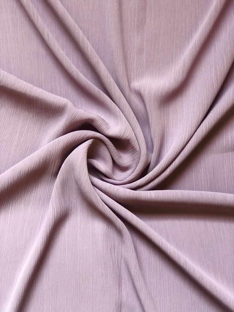 Crinkle Chiffon Hijab - Lavender