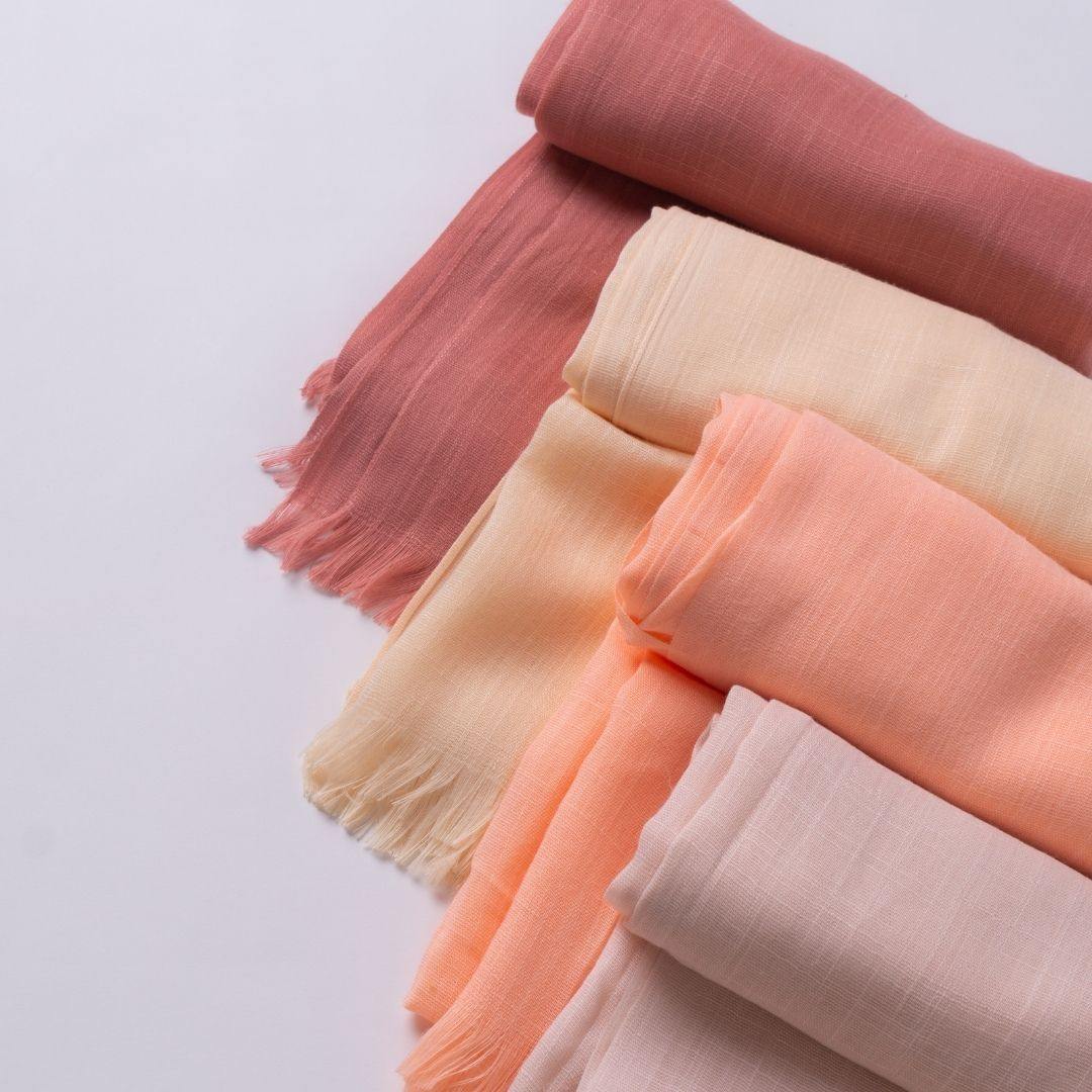 Luxury Turkish hijab bundle by Noor Ul Haya – pack of 4 premium hijabs